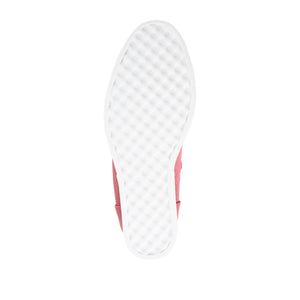 CLARA WEDGE SNEAKERS IN VEGAN LEATHER - Pink PU