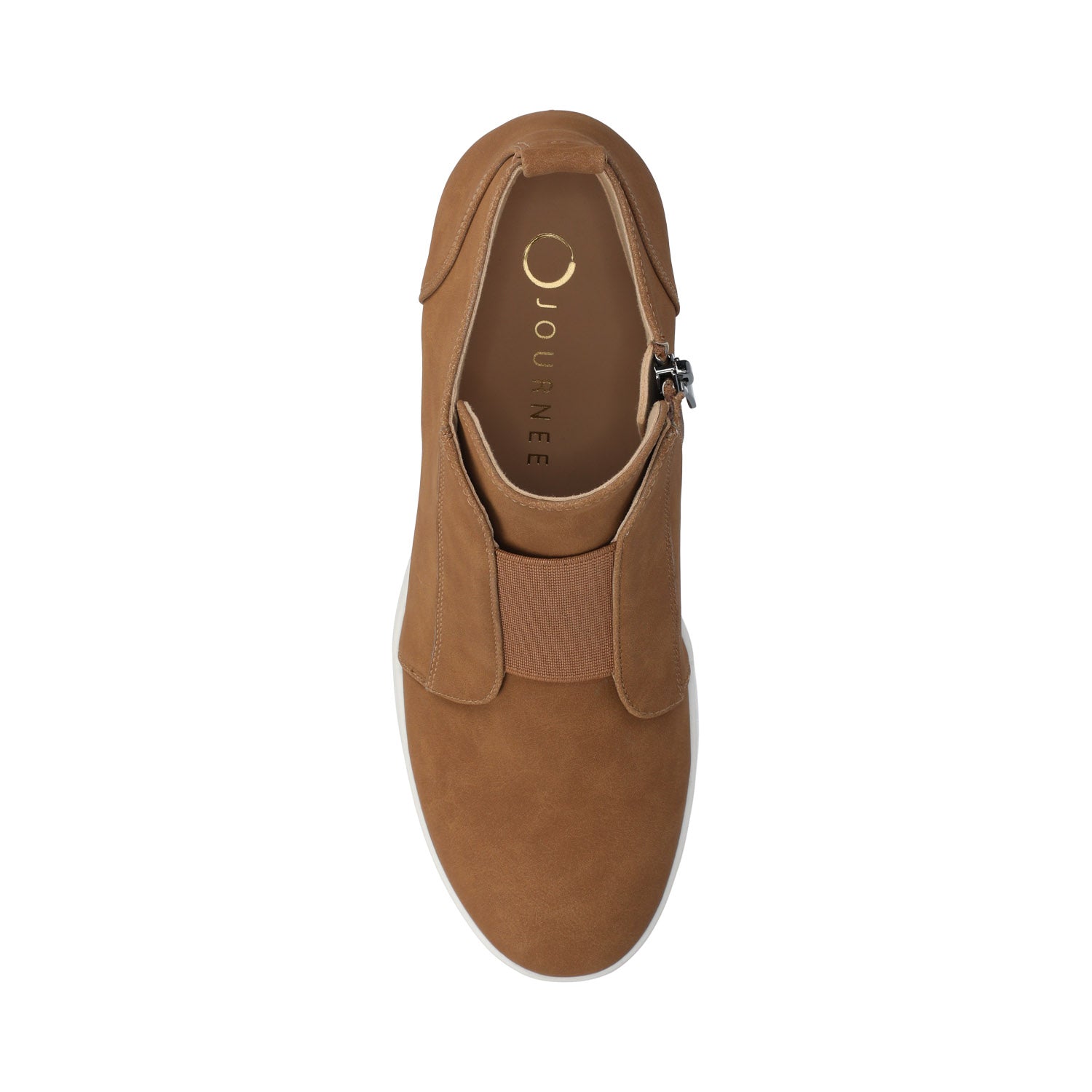 CLARA WEDGE SNEAKERS IN STATEMENT - Tan