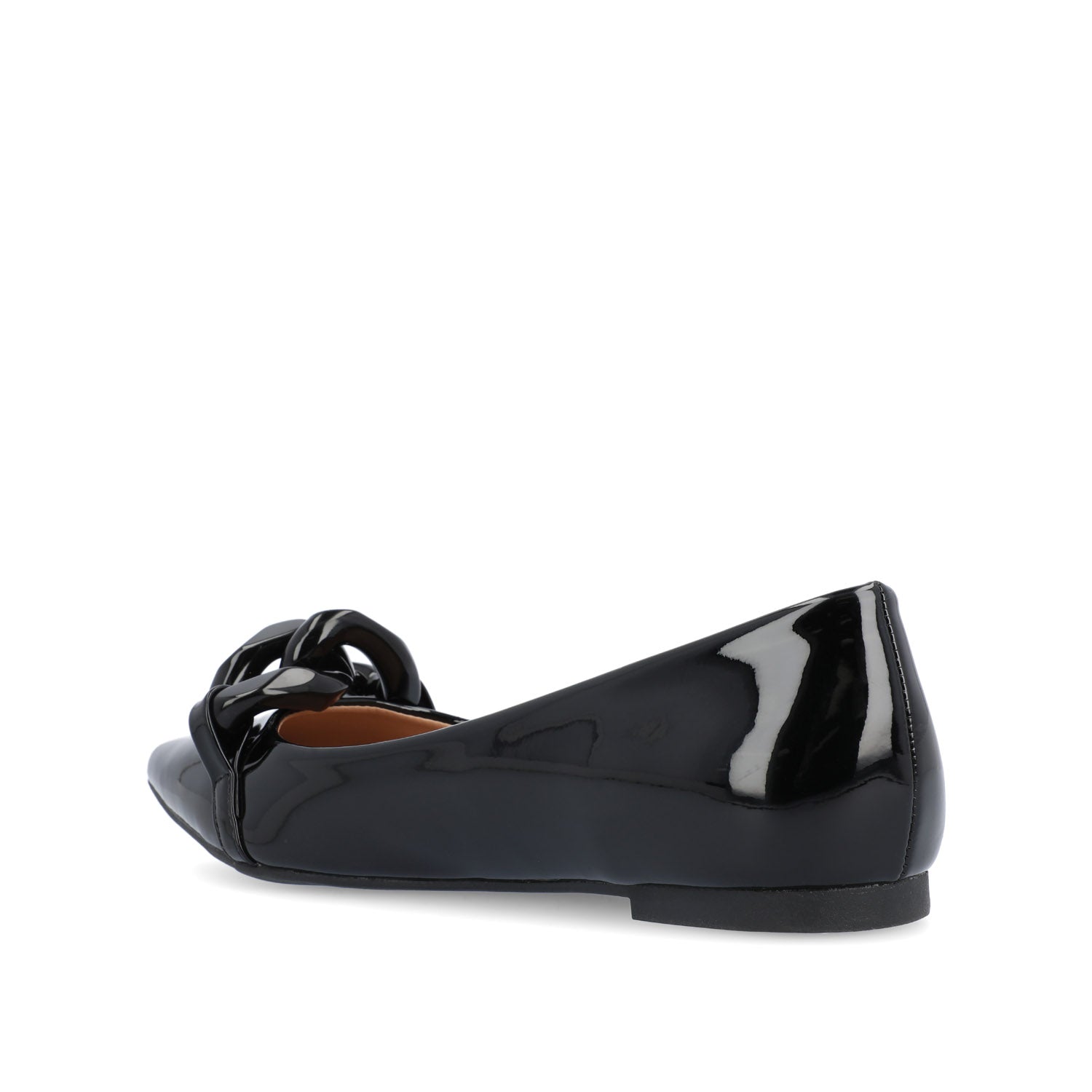 CLAREEN BALLET FLATS IN PATENT - Black Patent