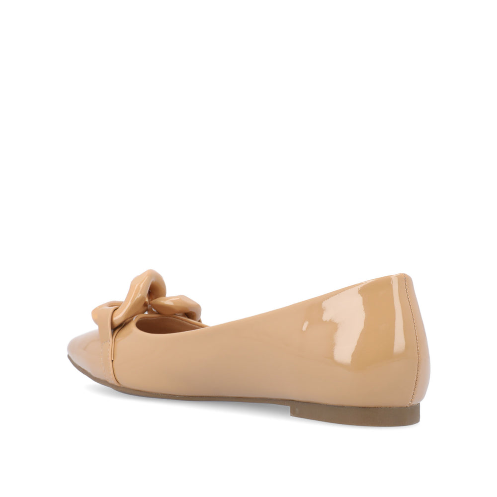 CLAREEN BALLET FLATS IN PATENT