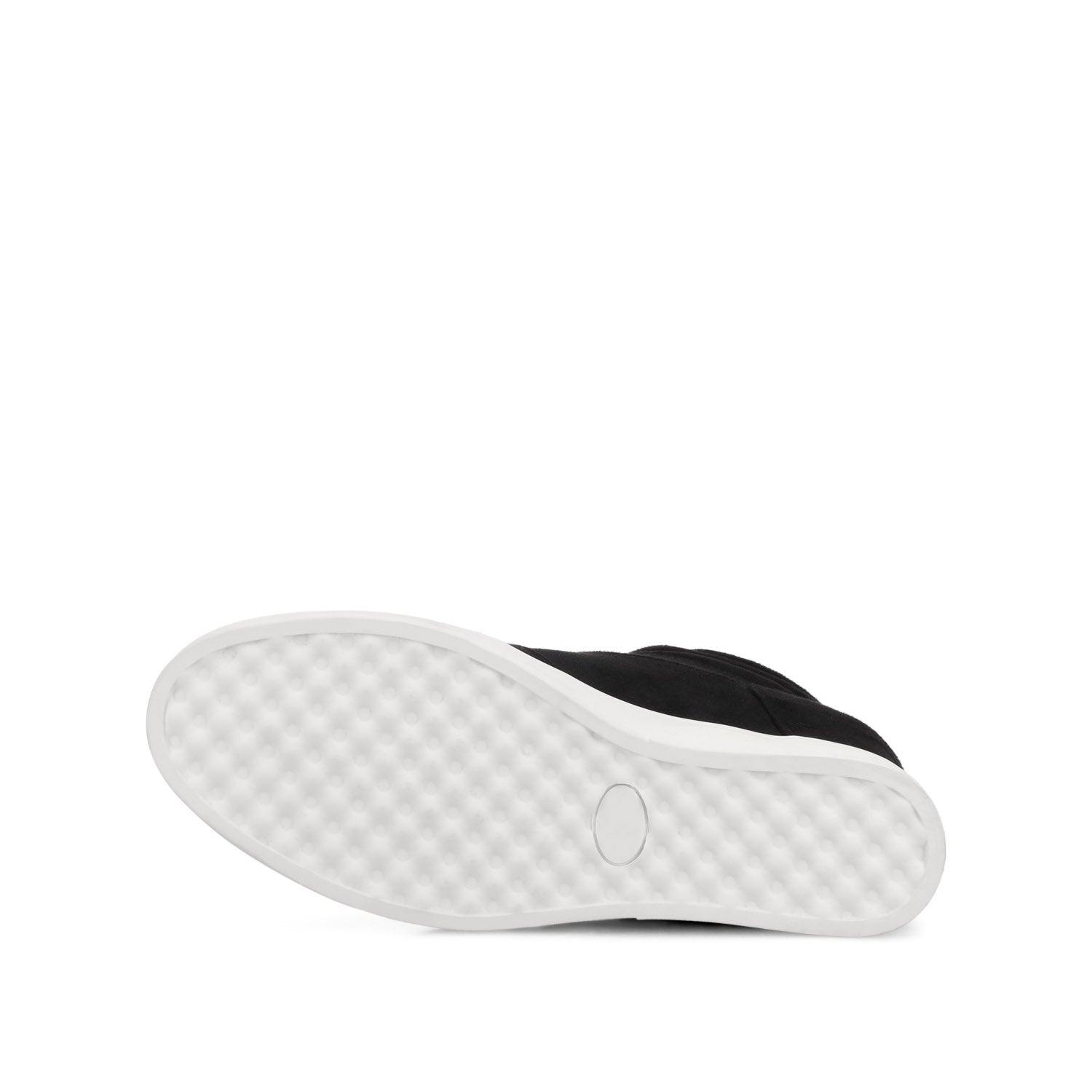 CLARITY HIGH TOP WEDGE SNEAKER - Black Stud