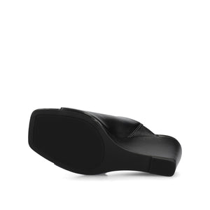 CLEMENTINE WEDGE SANDALS - Black