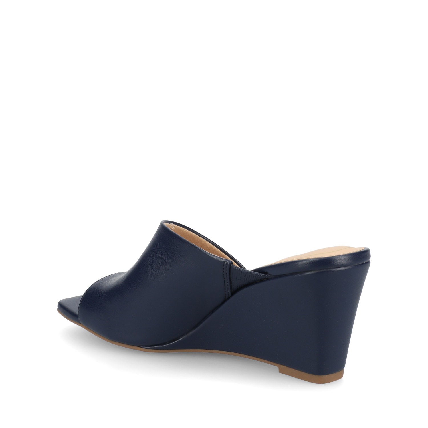 CLEMENTINE WEDGE SANDALS - Navy Nubuck