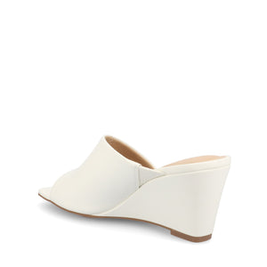 CLEMENTINE WEDGE SANDALS - White