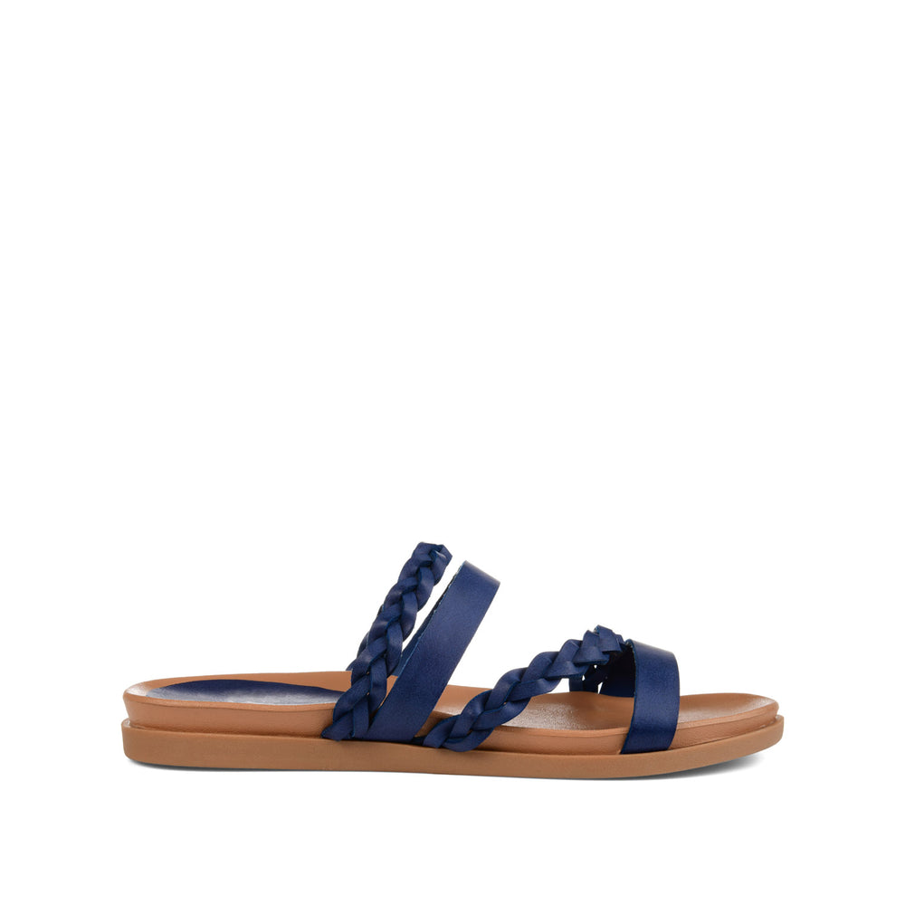 COLETTE SLIDE SANDALS IN WIDE