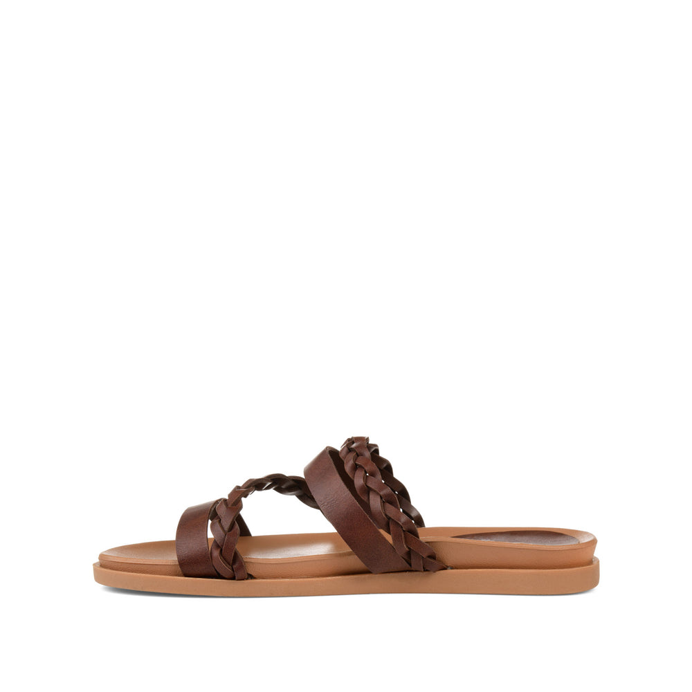 COLETTE SLIDE SANDALS IN WIDE