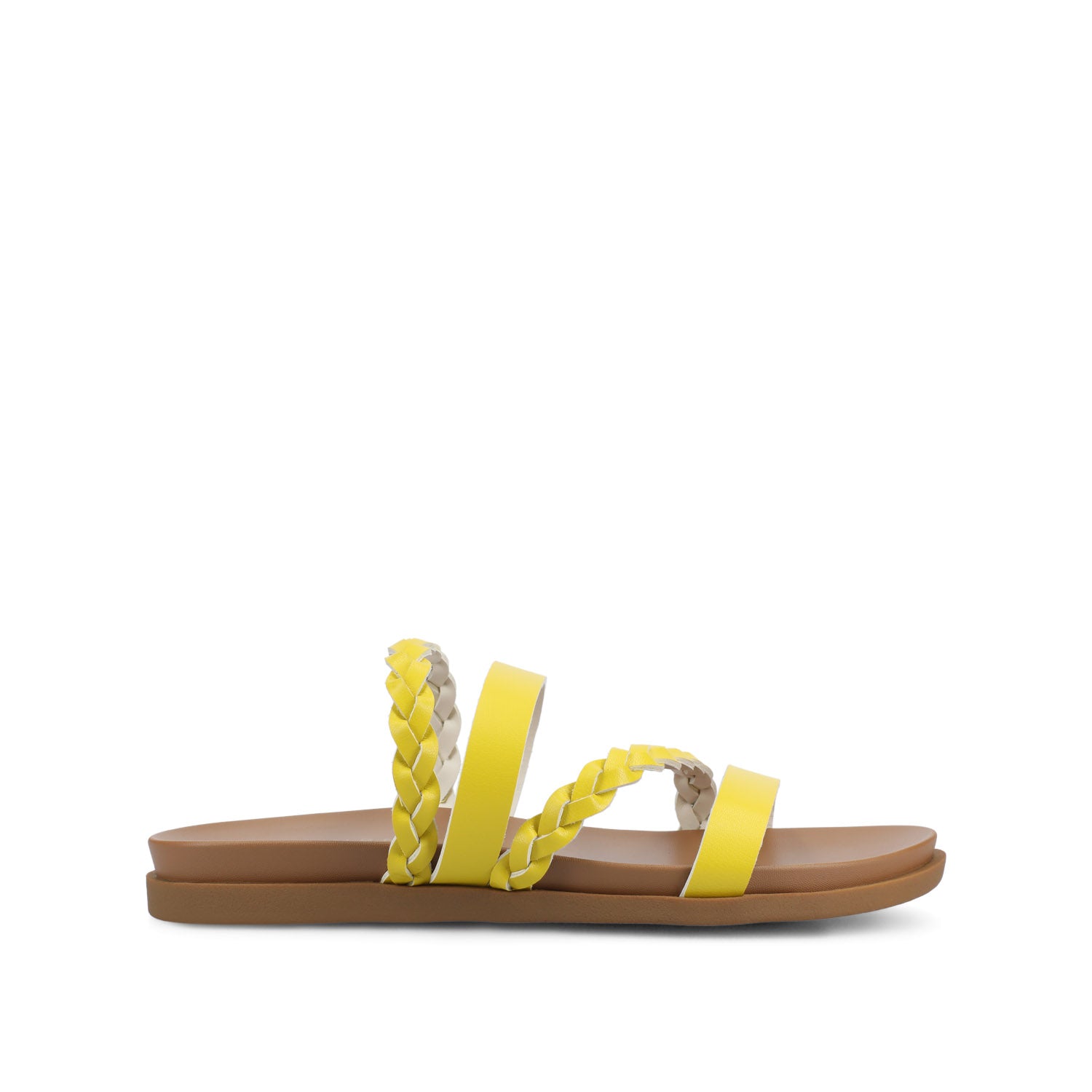 COLETTE SLIDE SANDALS IN VEGAN LEATHER - Mango