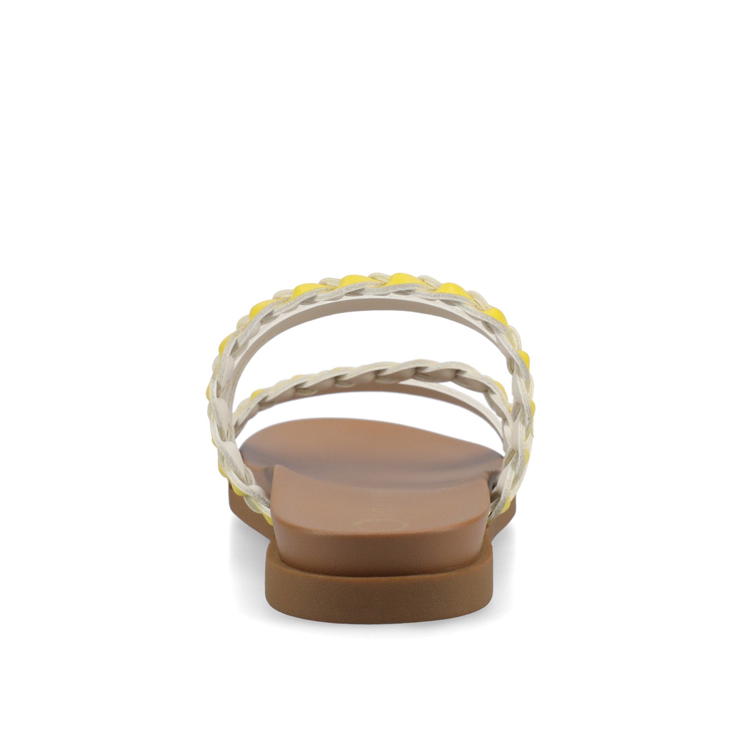 COLETTE SLIDE SANDALS IN VEGAN LEATHER - Mango