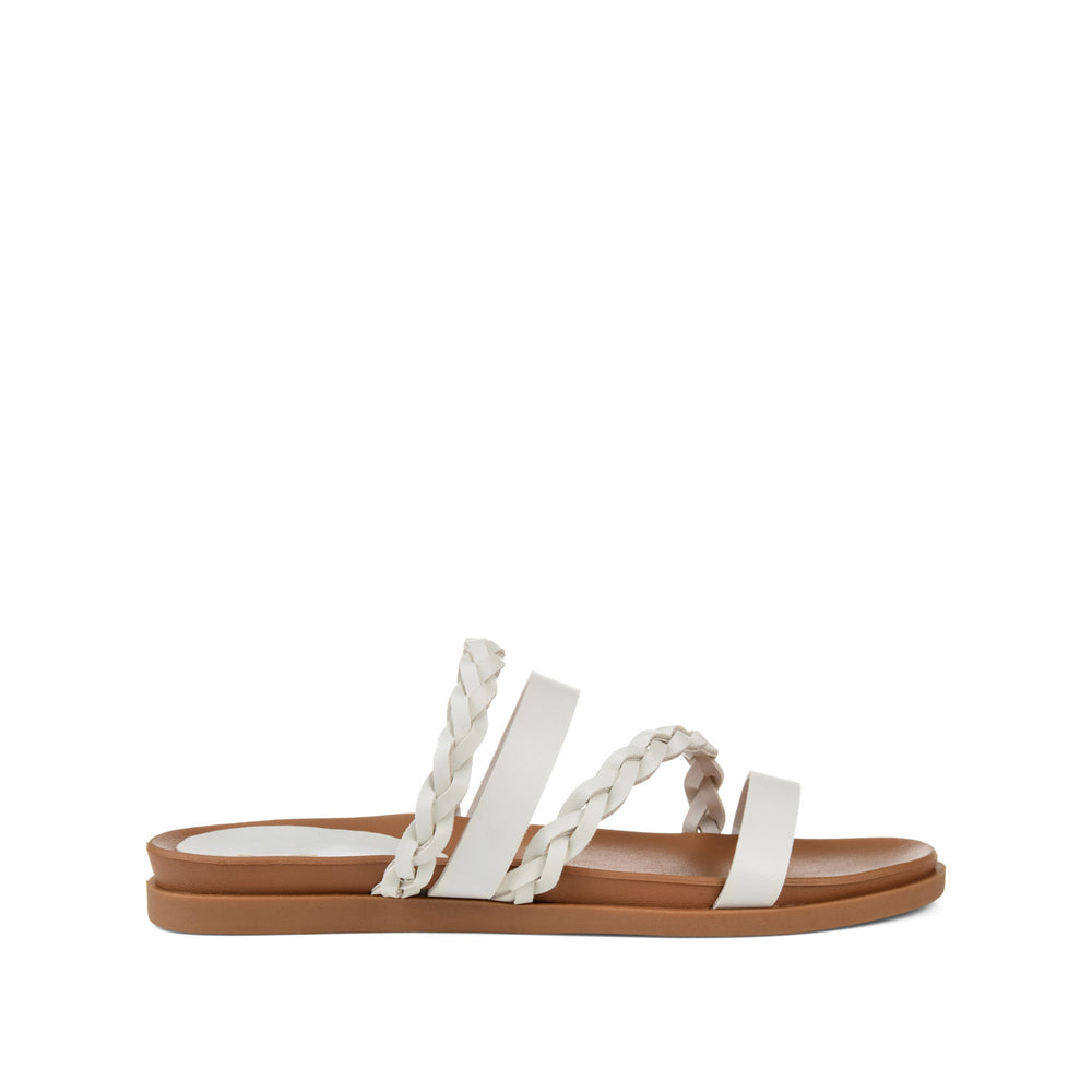 COLETTE SLIDE SANDALS IN WIDE