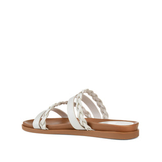 COLETTE SLIDE SANDALS IN WIDE