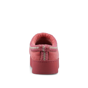 CONNWAY SLIPPERS IN FAUX SUEDE - Hot Pink Faux Suede