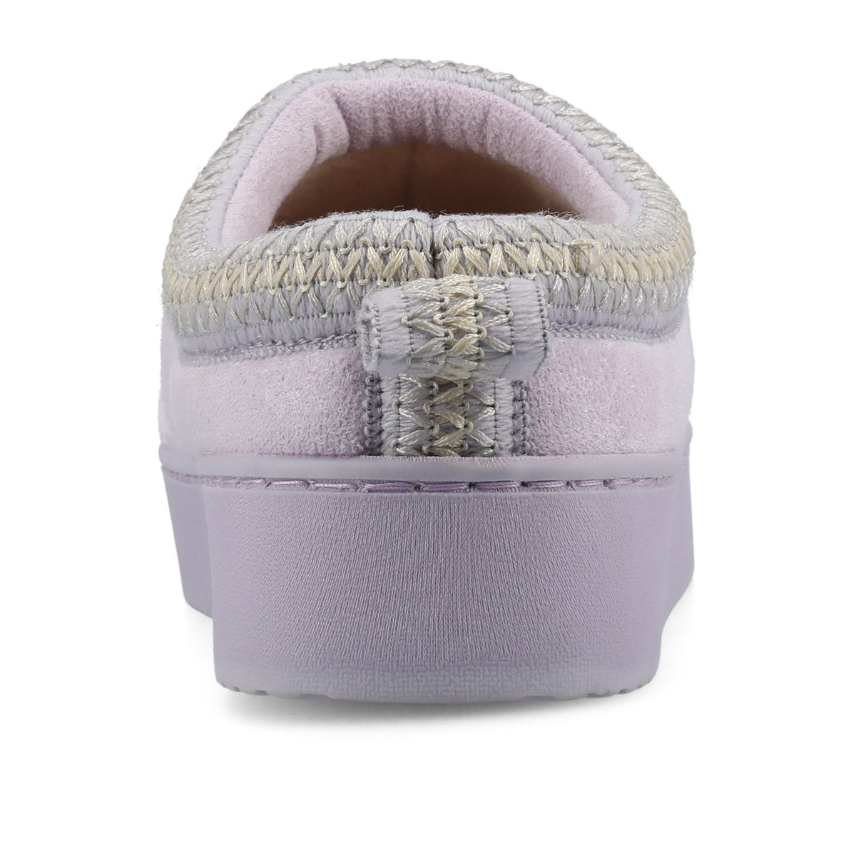CONNWAY SLIPPERS IN FAUX SUEDE - Lavender Faux Suede