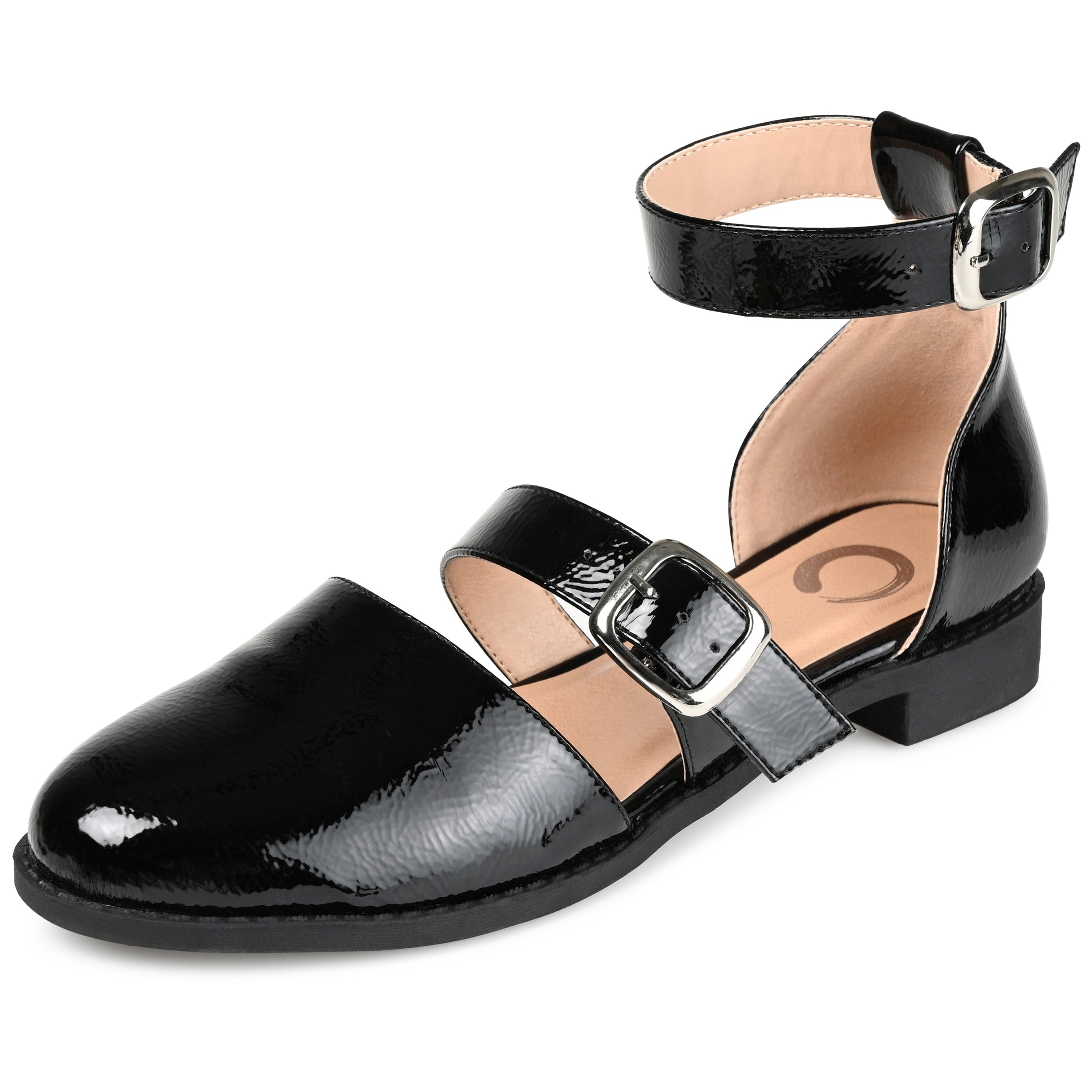 CONSTANCE MARY JANE LOAFER FLAT IN PATENT – Journee Collection