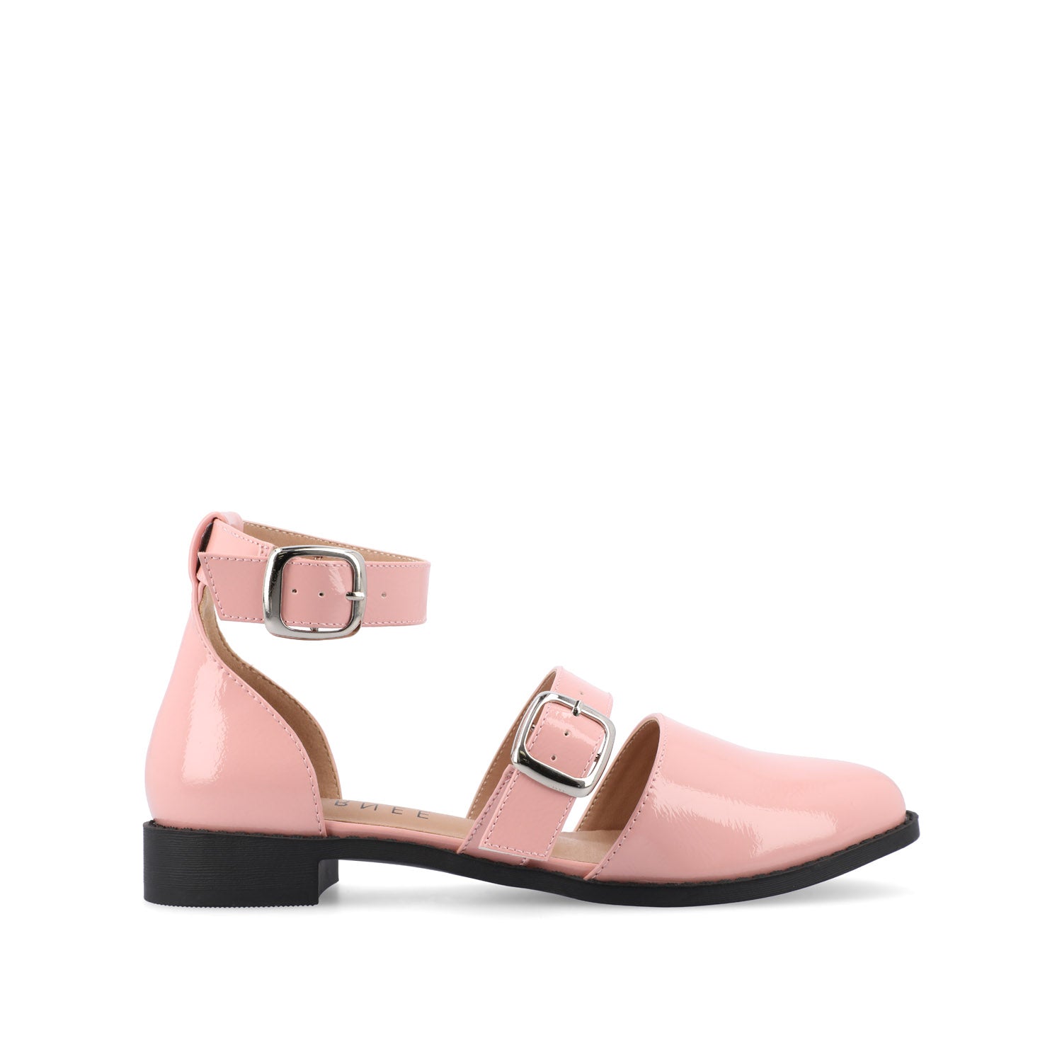 CONSTANCE MARY JANE LOAFER FLAT IN PATENT - Blush