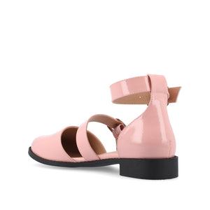 CONSTANCE MARY JANE LOAFER FLAT IN PATENT - Blush