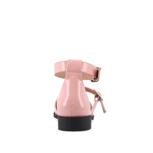 CONSTANCE MARY JANE LOAFER FLAT IN PATENT - Blush