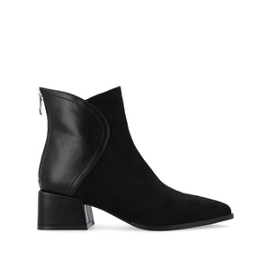CONSUELLO POINTED TOE BOOTIES IN WIDE - Black