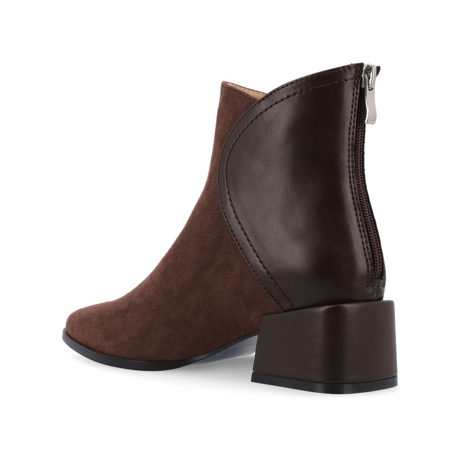 CONSUELLO POINTED TOE BOOTIES IN WIDE - Brown