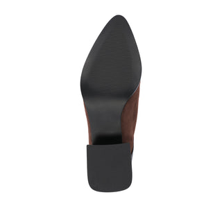 CONSUELLO POINTED TOE BOOTIES IN WIDE