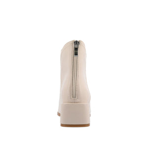 CONSUELLO POINTED TOE BOOTIES IN WIDE - Off White