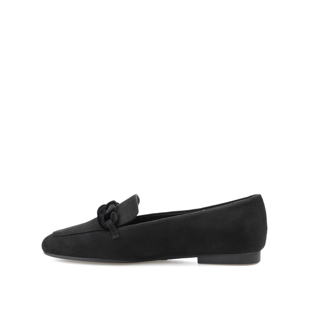 CORDELL LOAFER FLATS IN FAUX SUEDE