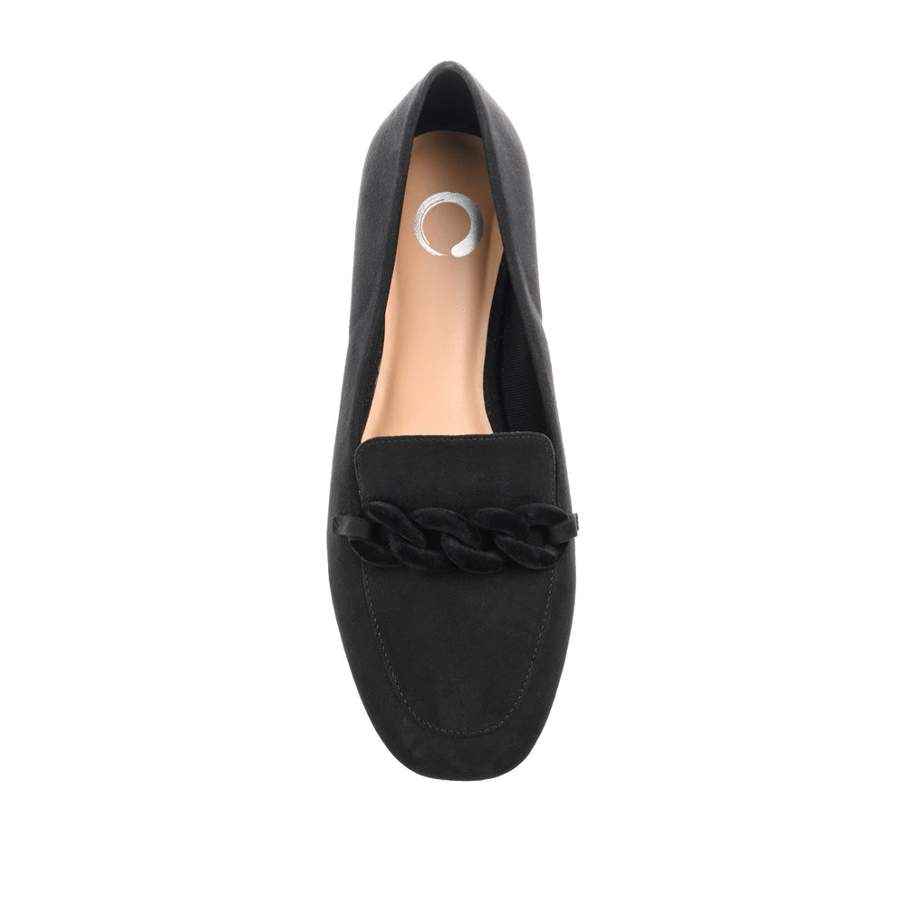 CORDELL LOAFER FLATS IN FAUX SUEDE