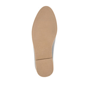 CORINNE LOAFER FLATS IN VEGAN LEATHER - Grey