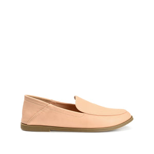 CORINNE LOAFER FLATS IN VEGAN LEATHER - Nude