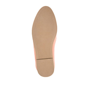 CORINNE LOAFER FLATS IN VEGAN LEATHER - Rose