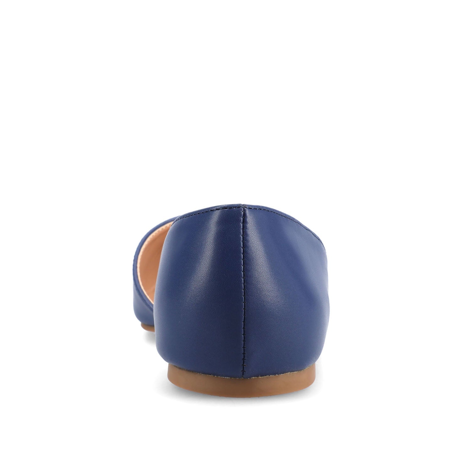 CORTNI D'ORSAY FLATS IN WIDE - Blue PU