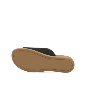 COSETTE FLAT SANDALS - Black