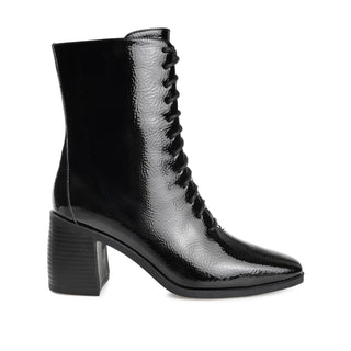 COVVA LACE-UP BOOTIES IN WIDE