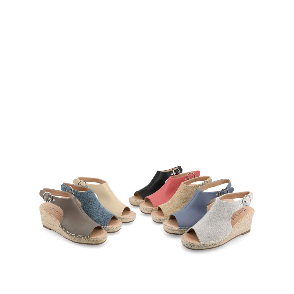 CREW ESPADRILLE WEDGE HEELED SANDALS