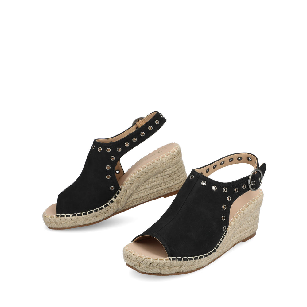 CRISIE ESPADRILLE WEDGE HEELED SANDALS