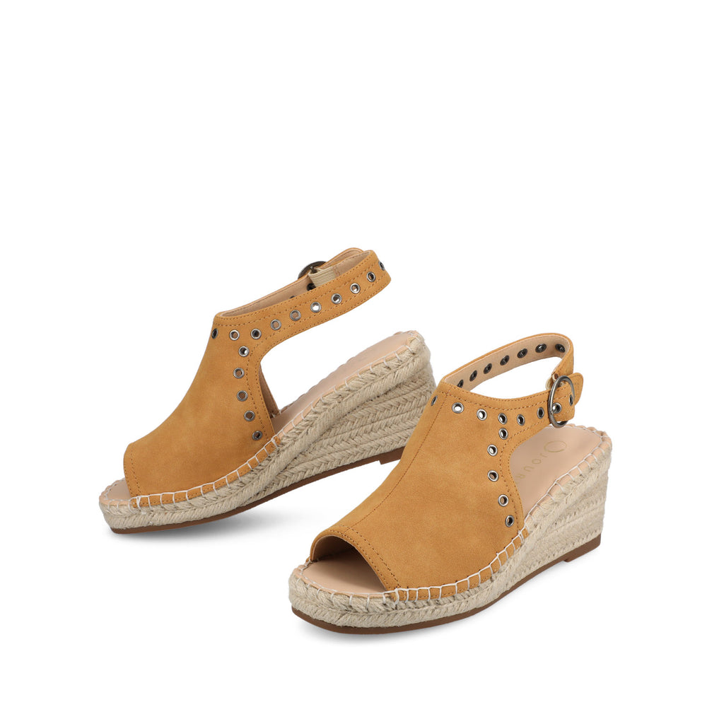 CRISIE ESPADRILLE WEDGE HEELED SANDALS