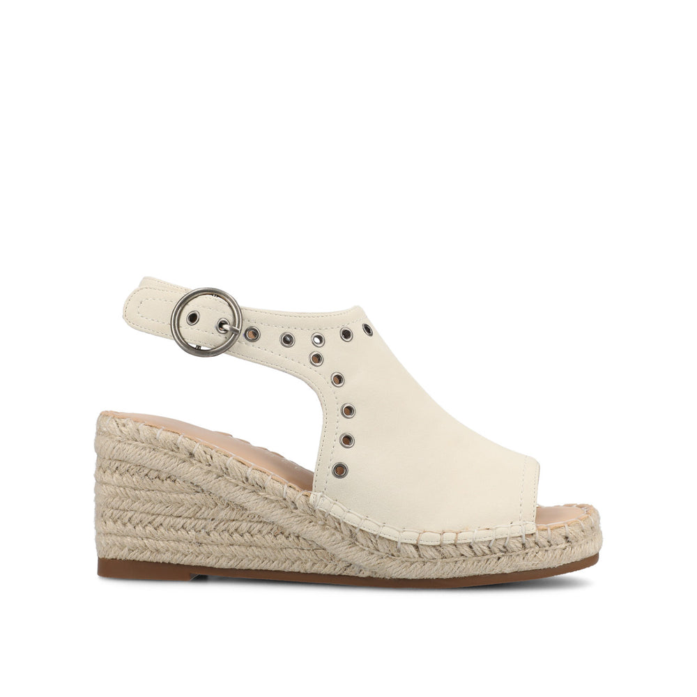 CRISIE ESPADRILLE WEDGE HEELED SANDALS