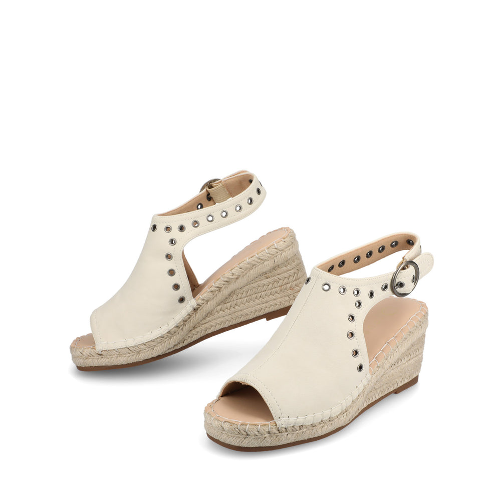 CRISIE ESPADRILLE WEDGE HEELED SANDALS