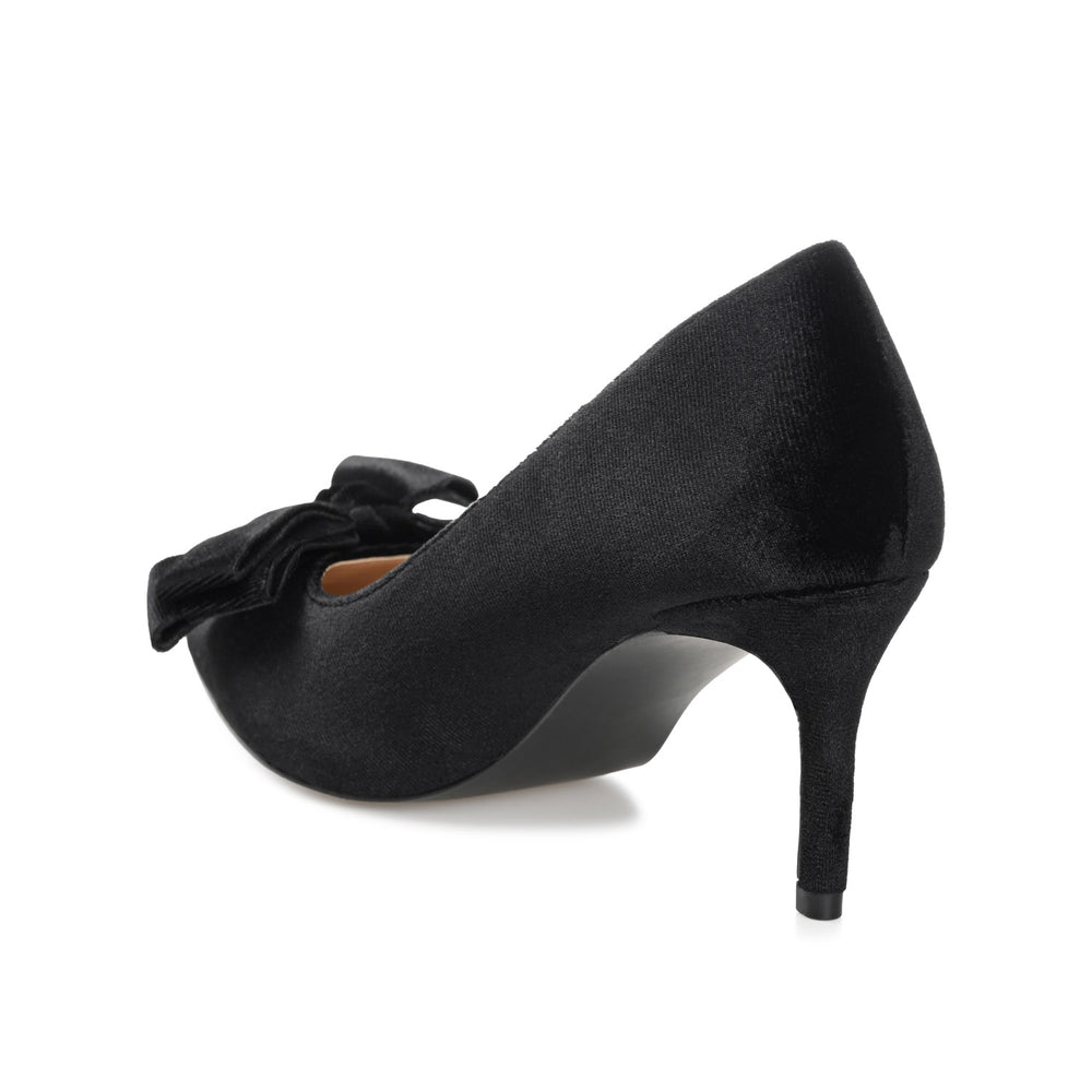 CRYSTOL STILETTO HEELS IN VELVET