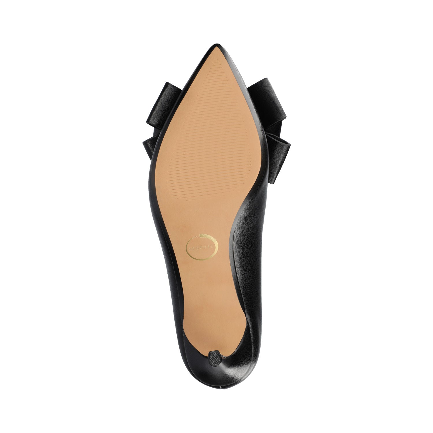 CRYSTOL STILETTO PUMP HEELS IN VEGAN LEATHER IN WIDE - Black