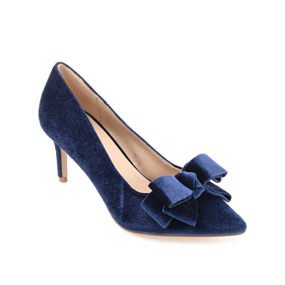 CRYSTOL STILETTO HEELS IN VELVET