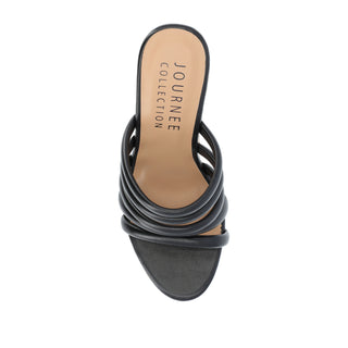 CYNTHIE ESPADRILLE SANDALS IN FAUX LEATHER