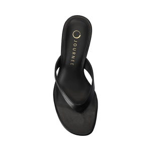 DANIELLE FLIP FLOP SANDALS - Black