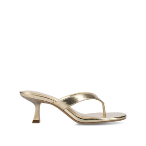 DANIELLE FLIP FLOP SANDALS - Gold