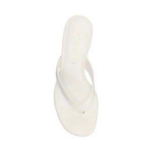 DANIELLE FLIP FLOP SANDALS - White