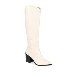 DARIA COWGIRL BOOTS IN X-WIDE CALF