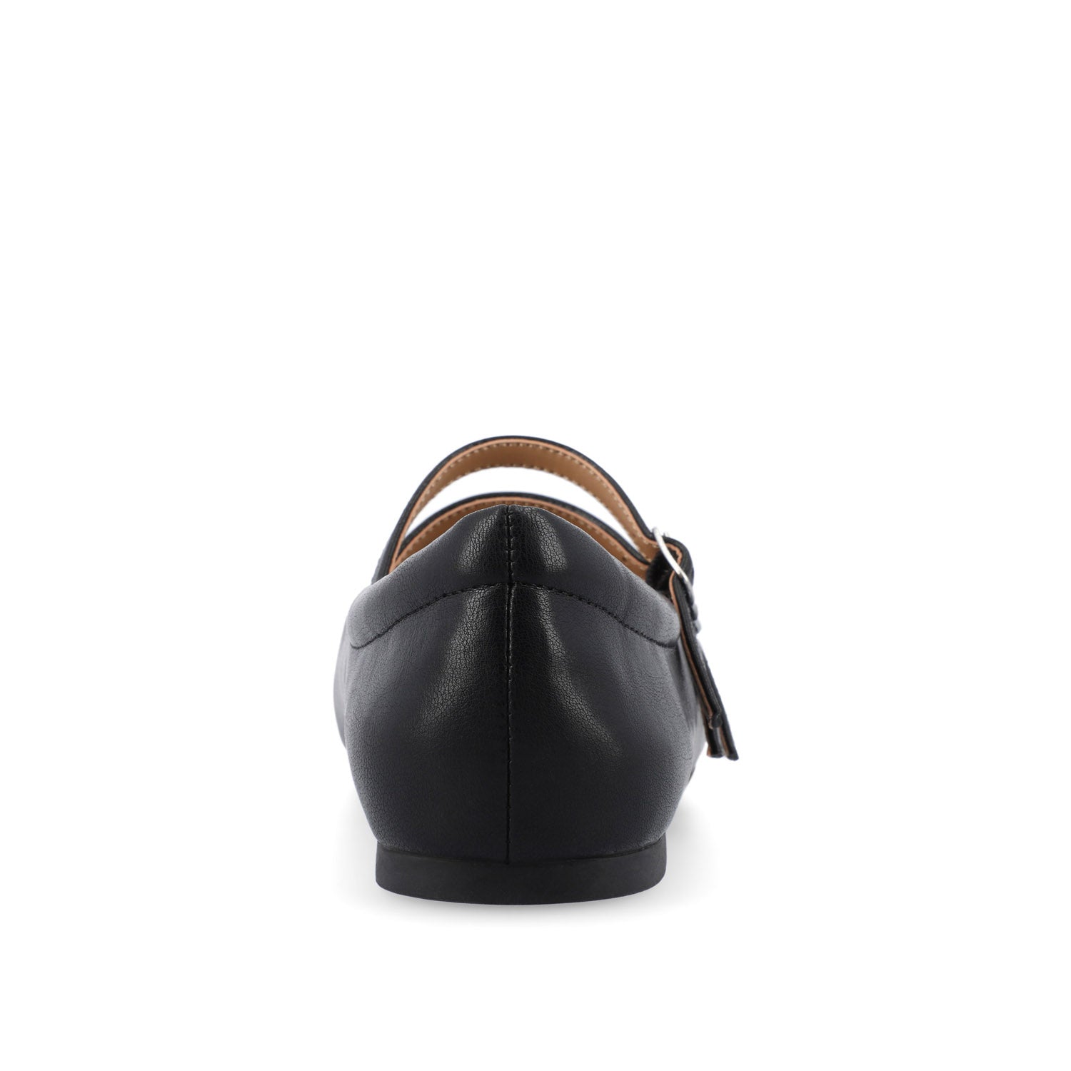 DARLIN BALLET FLATS IN VEGAN LEATHER - Black PU