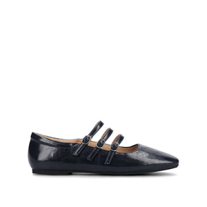 DARLIN BALLET FLATS IN STATEMENT - Crinkle Navy