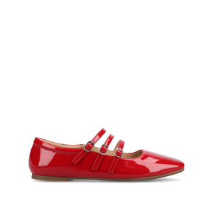 DARLIN BALLET FLATS IN STATEMENT - Red Patent