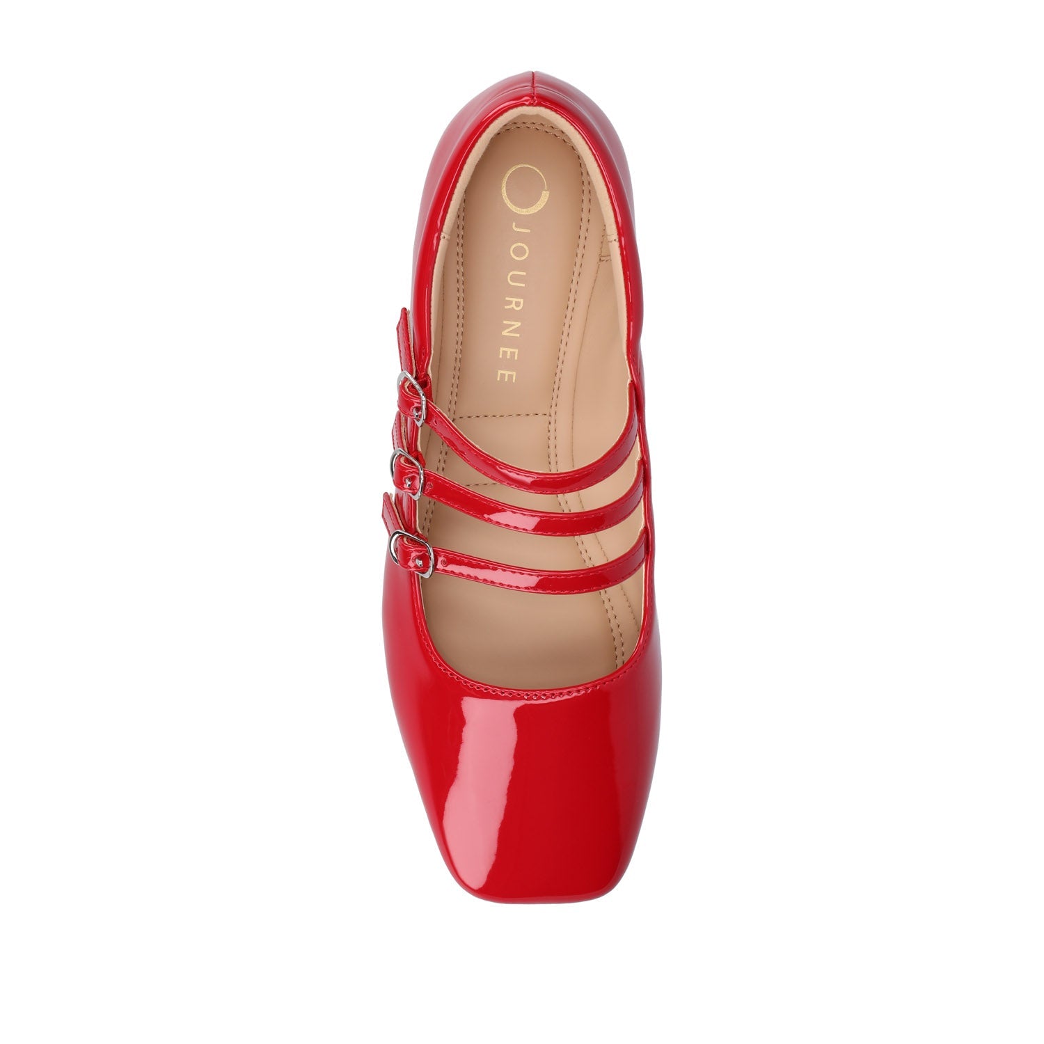 DARLIN BALLET FLATS IN STATEMENT - Red Patent