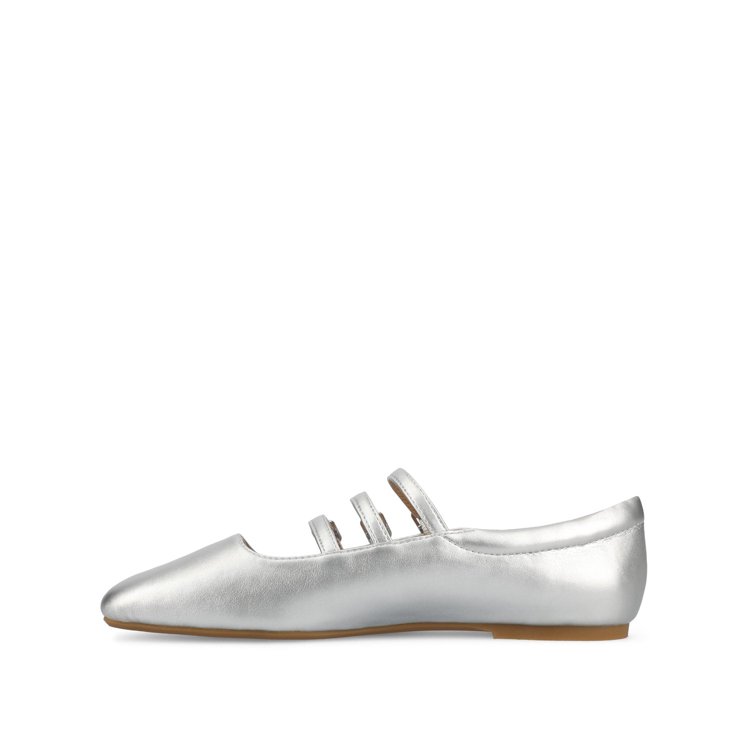 DARLIN BALLET FLATS IN STATEMENT - Silver PU